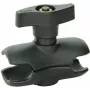 RAM Mounts trumpa jungiamoji rankena - apie 129 mm, D formos rutuliams (2,25 ), polietileniniame maišelyje (RAM-D-201U-C)