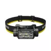 Nitecore HC70 UHE priekinis žibintuvėlis, 1600 lm, 6 LED, IP68, įkraunamas per USB, aliuminis, 172 g, juodas