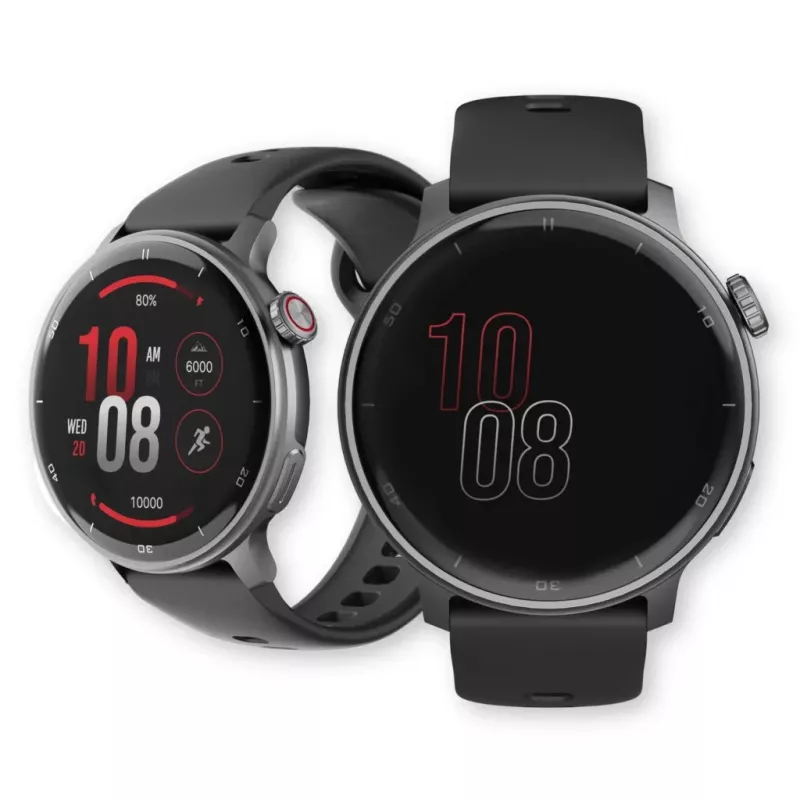 Išmanusis laikrodis Stelio STSWA101BK Activ GPS 46mm juodas