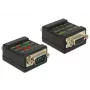 Jungtis DeLOCK 2xDB9 87713 Juoda