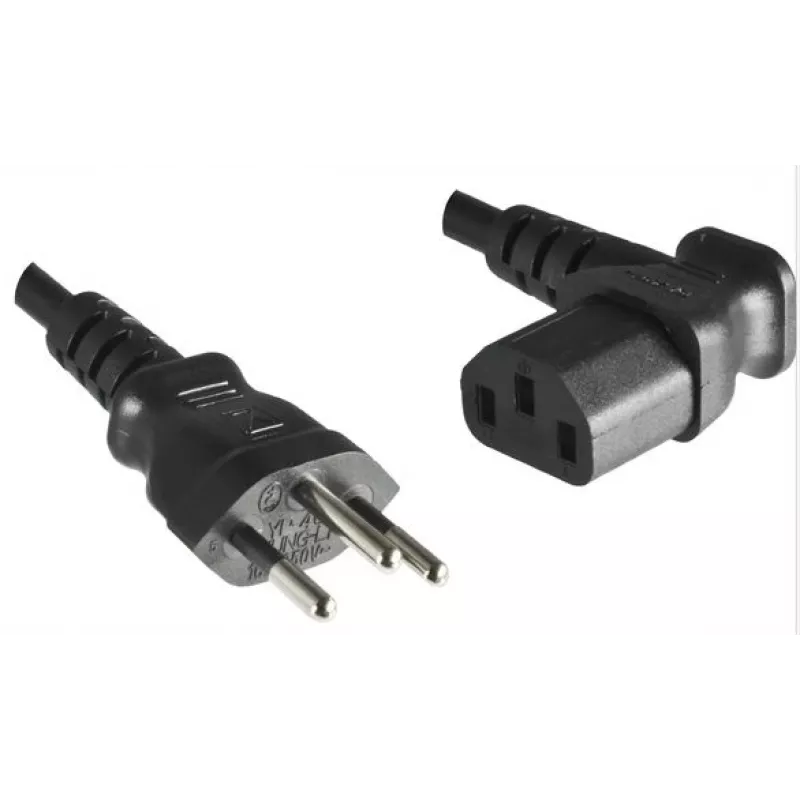Microconnect PE160418A maitinimo laidas, juodas, 1,8 m, C13 jungtis