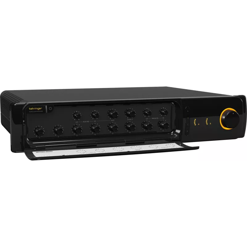 Behringer MA6000M garso stiprintuvas Scenai / gyvai muzikai Juoda