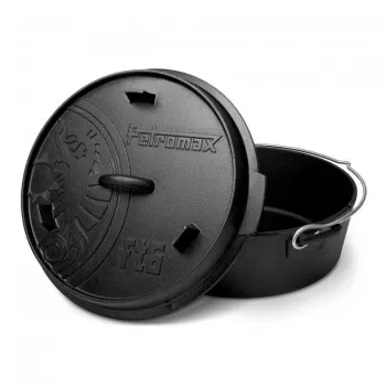 Dutch oven Petromax ft6-t 5,5 L juoda ketaus