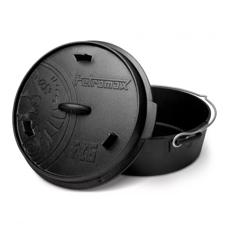 Dutch oven Petromax ft6-t 5,5 L juoda ketaus