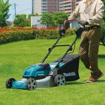 Makita DLM460Z vejapjovė, baterija, juoda, mėlyna