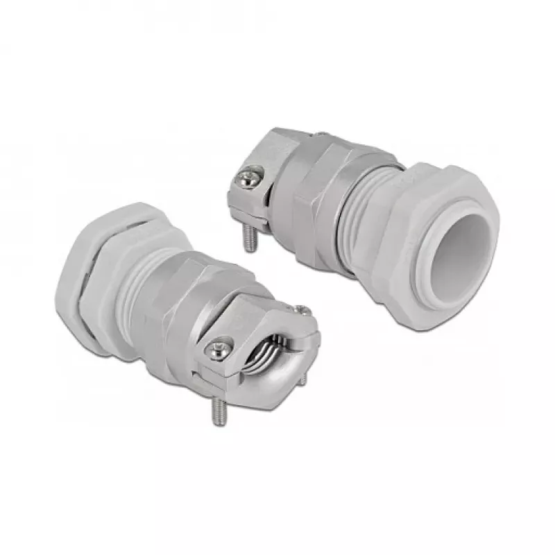 Kabelio sandarinimo riebokšlis DeLOCK 60358 Pilkas Metalas Plastikas