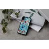 Apsauginis telefono dėklas iKins, skirtas iPhone XR — Juoda Poppin Rock dizainas