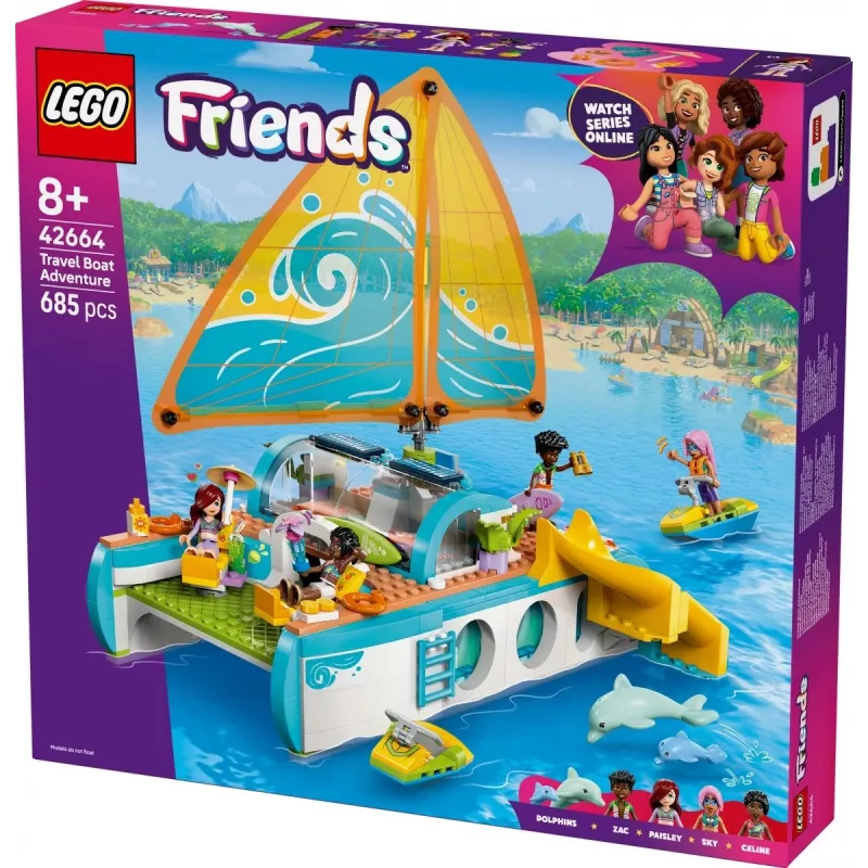 LEGO Friends kelionės laivu nuotykis