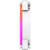 Montech AX120 120mm PWM ARGB korpuso ventiliatoriai, 3 vnt., balti