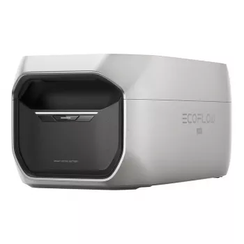 Baterija nešiojamai elektrinei EcoFlow DELTA 3 Max Plus — LiFePO4 2 048 Wh, juoda