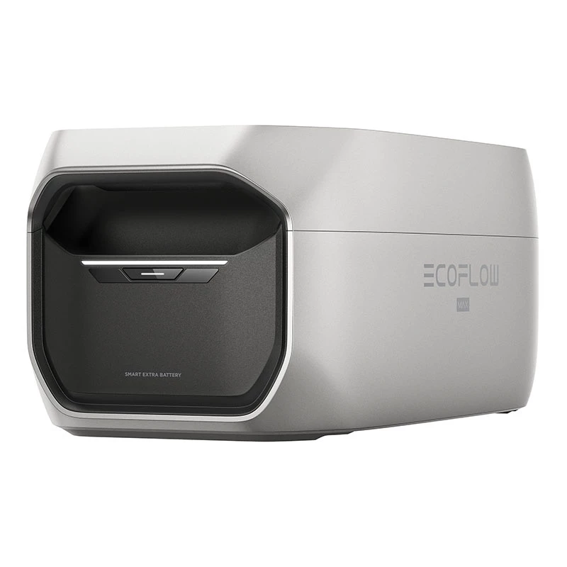 Baterija nešiojamai elektrinei EcoFlow DELTA 3 Max Plus — LiFePO4 2 048 Wh, juoda