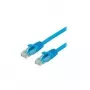 VALUE - komutacinis kabelis - RJ-45 (V) į RJ-45 (V) - 1,5 m - UTP - CAT 6a - Formuotas - Mėlynas (21.99.1484)