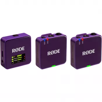 RØDE Wireless GO III Purple - belaidė mikrofonų sistema (purpurinė)