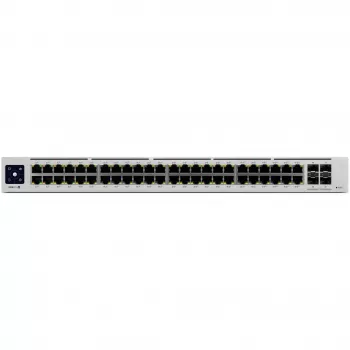 Ubiquiti UniFi USW-PRO-48 tinklo jungiklis Valdomas L2/L3 Gigabit Ethernet (10/100/1000) 1U Sidabrinis