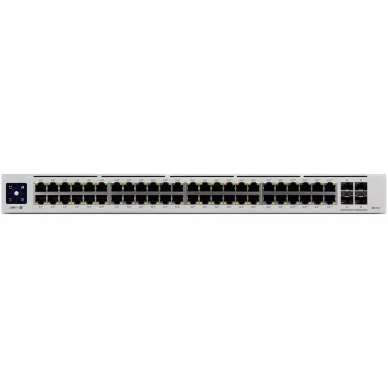 Ubiquiti UniFi USW-PRO-48 tinklo jungiklis Valdomas L2/L3 Gigabit Ethernet (10/100/1000) 1U Sidabrinis
