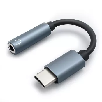 Adapteris USB C Jack 3.5mm 10cm