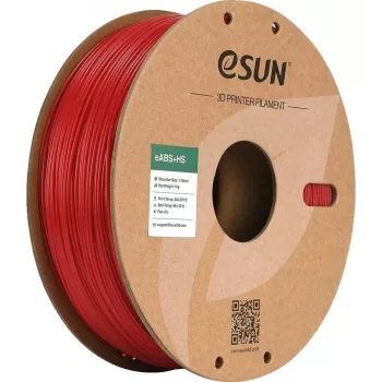 EABS 1,75mm FIRE ENGINE Raudona 1kg ESUN 3D FILAMENT (eABSP175FR1)