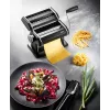 Rankinė makaronų mašina GEFU GF89426 — lazanijai, tagliatelle, tagliolini; nerūdijantis plienas ir plastikas; 205×200×155 mm