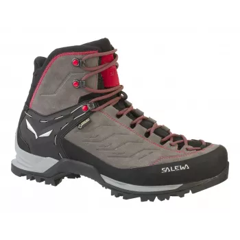 Salewa MTN Trainer Mid GTX vyriški suaugusiųjų Charcoal, Pilka, Raudona