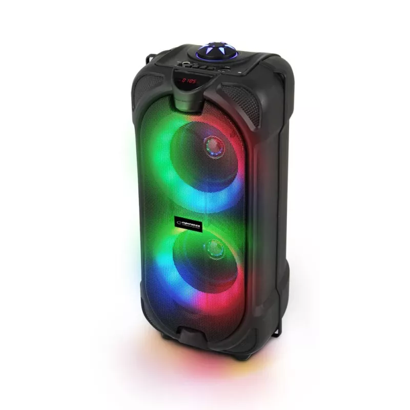 Esperanza EP157 BT FM LED RGB garsiakalbis juodas 10W