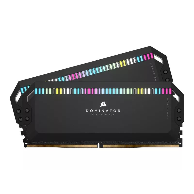 DDR5 64GB PC 5200 CL40 CORSAIR KIT (2x32GB) DOMINATOR P RGB mažmeninė pakuotė