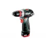 Pistolinės rankenos grąžtas Metabo PowerMaxx BS BL Q, 12V, 2Ah, 1500 RPM, 900g