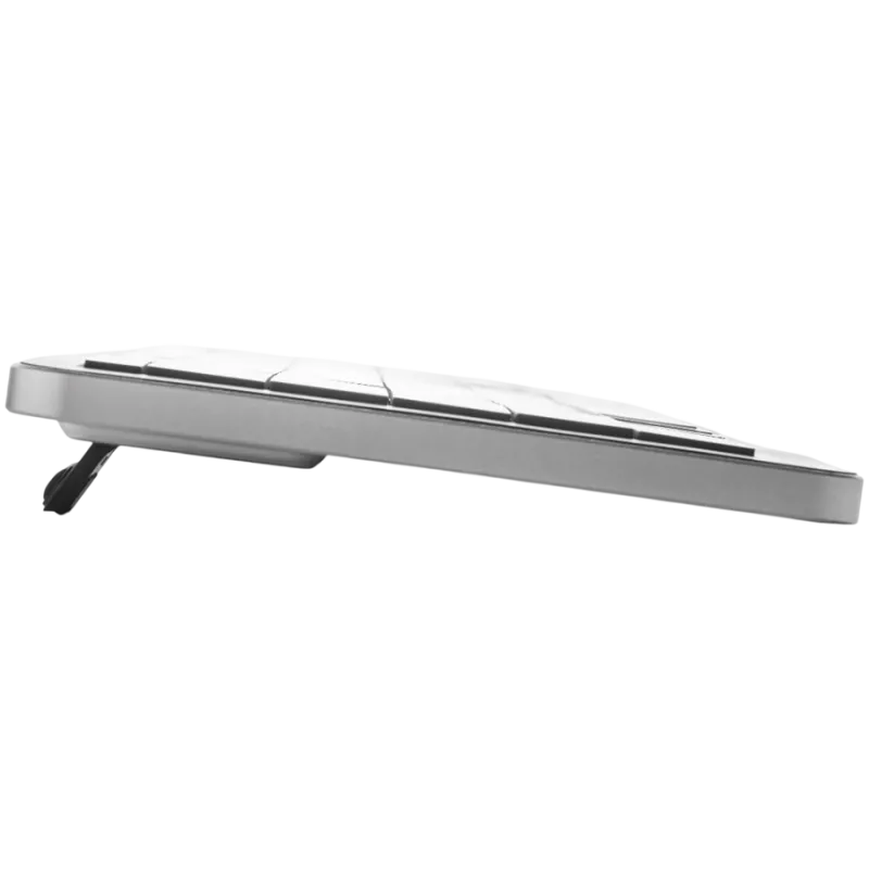 Belaidė klaviatūra CLEVETURA CLVX 1 Touch-On-Keys AI, ANSI US Windows išdėstymas, žirkliniai jungikliai, aliuminio korpusas, interaktyvus RGB
