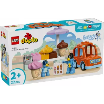LEGO BLUEY 10458 Ledų kelionė su Bluey