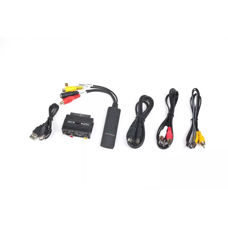 Gembird UVG - 002 Audio/Video Grabber (Composite Video/Stereo RCA/SCART-S-Video, USB 3.0)