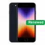 Apple Renew Grade B | iPhone SE (2nd Gen, 2020) | Juoda | 4.7 colio | Retina HD | A13 Bionic | 3 GB | 64 GB