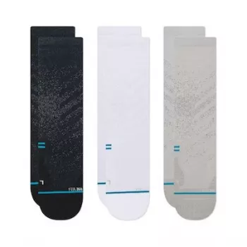 Stance Run LT Crew 3 Pack kojinės, daugiaspalvės, 3 poros