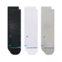 Stance Run LT Crew 3 Pack kojinės, daugiaspalvės, 3 poros