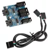 USB 2.0 šakotuvas Akasa AK-CBUB64-30BK 1 į 4 prievadų USB 2.0