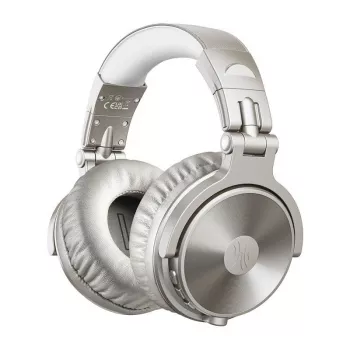 Belaidės ant ausų uždedamos ausinės OneOdio Pro C A-AC12-01 Sidabrinės — Bluetooth, triukšmo slopinimas