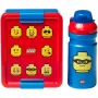Pietų dėžutės rinkinys LEGO 40580001 Bright Blue — vaikiška pietų dėžutė ir gertuvės rinkinys