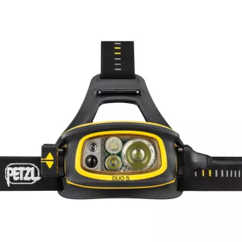 Galvos žibintuvėlis Petzl Duo S juoda geltona