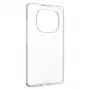 Nugarėlės dangtelis FIXED, skirtas Xiaomi Redmi Note 14 Pro 4G, permatomas TPU apsauginis dėklas