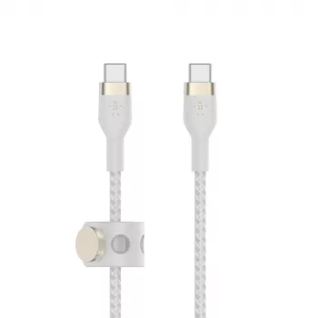 Belkin BOOSTCHARGE PRO Flex USB kabelis 3 m USB 2.0 USB C Baltas (CAB011BT3MWH)