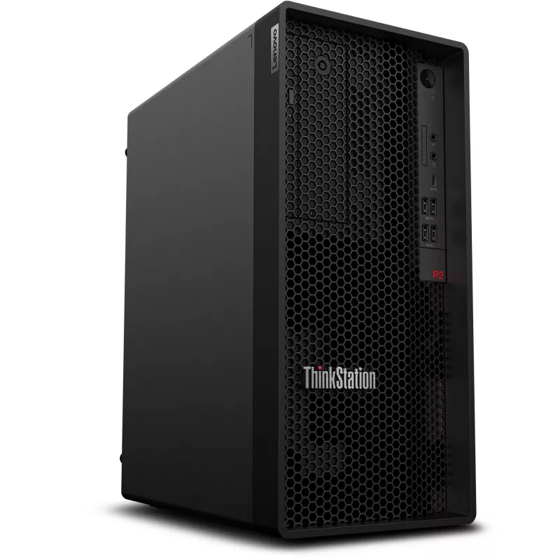 Lenovo ThinkStation P2 Tower Gen 2 Intel Core Ultra 7 265K 32 GB DDR5-SDRAM 512 GB SSD Windows 11 Pro darbo stotis juoda
