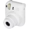 Momentinė kamera Fujifilm Instax Mini 12 White — 86×54 mm atspaudai, 60 mm židinio nuotolis, AA baterija