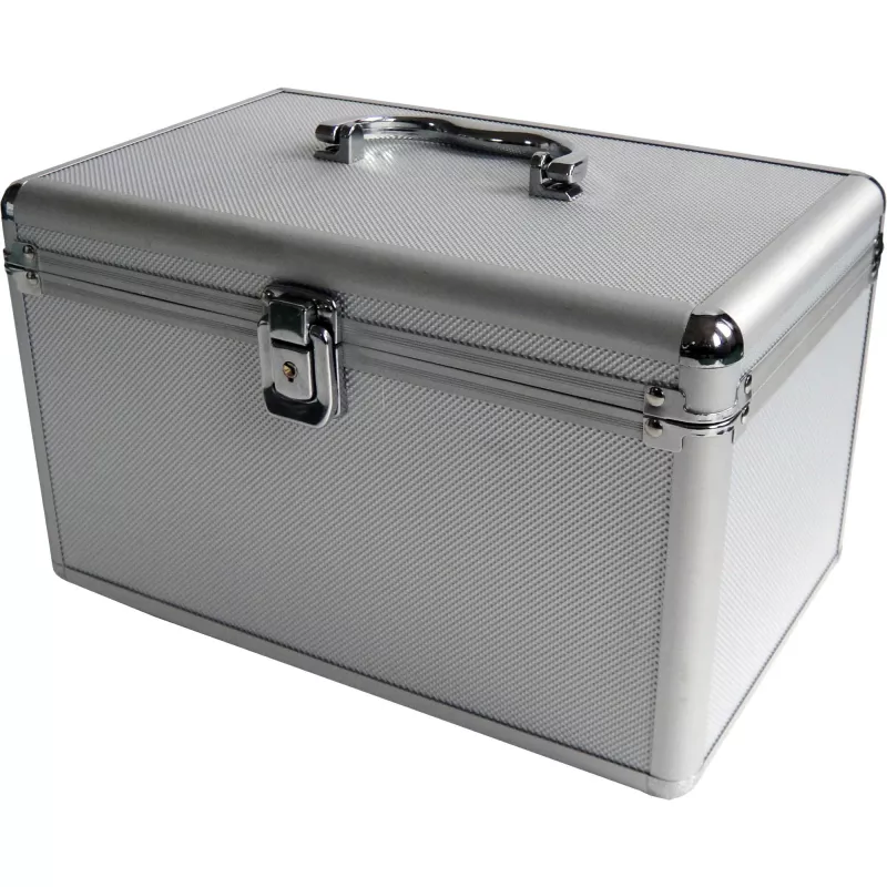 Dėžutė MediaRange BOX75 200 diskų, sidabrinė