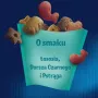 Kačių skanėstai Felix Party Mix Ocean Mix paketėlis 60 g — užkandis suaugusioms katėms