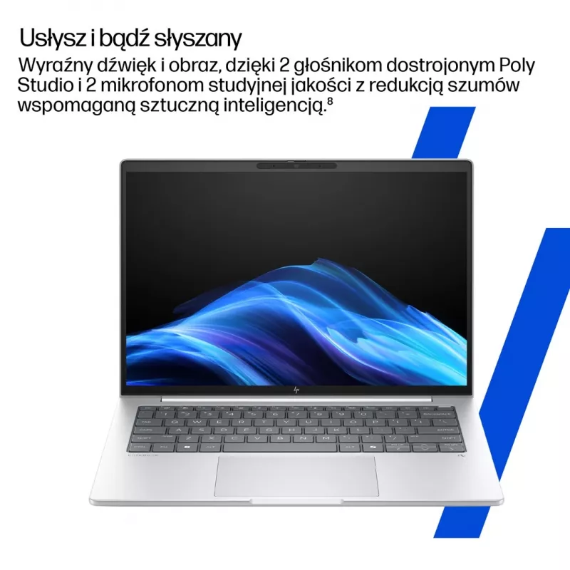 HP EliteBook 8 G1a Ryzen AI 5 Pro 340 14WUXGA IPS 400nits AG LBL 32GB DDR5 5600 SSD1TB Radeon 840M Cam IR 5 Mpx AI 62Wh W11Pro 3Y OnSite