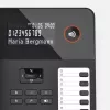 Laidinis stalinis telefonas Gigaset DESK 600 Juoda — laidinis stacionarus telefonas su skambinimo funkcija