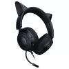 Laidinės žaidimų ausinės Razer Kraken Kitty V3 X — antausinės, integruotas mikrofonas