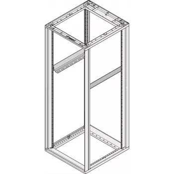 SCHROFF 19SLIDE RAIL KIT 600D 2PC - 19 - stovo modulis - stovo bėgeliai (27230103)