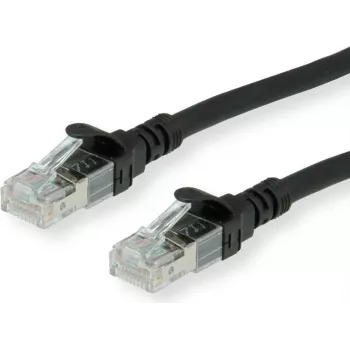 Roline komutacinis kabelis RJ-45 (V) į RJ-45 (V) 7,5 m UTP CAT 6a juodas 21.15.2756