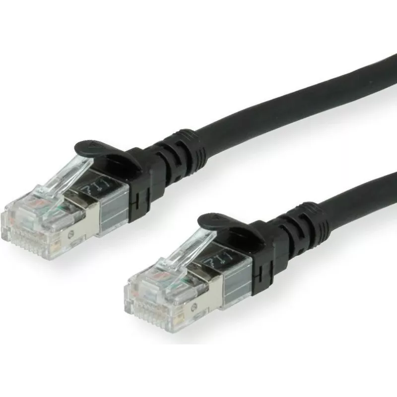 Roline komutacinis kabelis RJ-45 (V) į RJ-45 (V) 7,5 m UTP CAT 6a juodas 21.15.2756