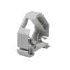 Logilink | DIN bėgio adapteris 1x RJ45 „Keystone“ moduliui | MP0053
