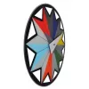 NeXtime klok 8163 Circus, Ø43 cm, Sieninis, Juoda / Įvairiaspalvė